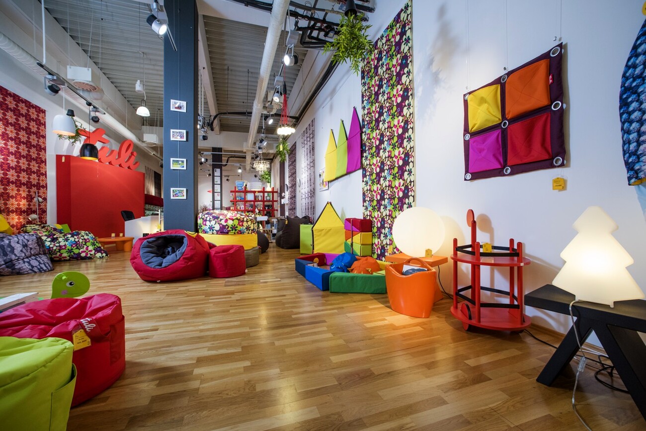 Interiér Tuli showroom Bratislava